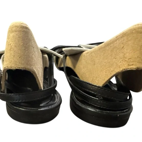 EMPORIO ARMANI leather sandals size 37EU - Picture 8 of 10